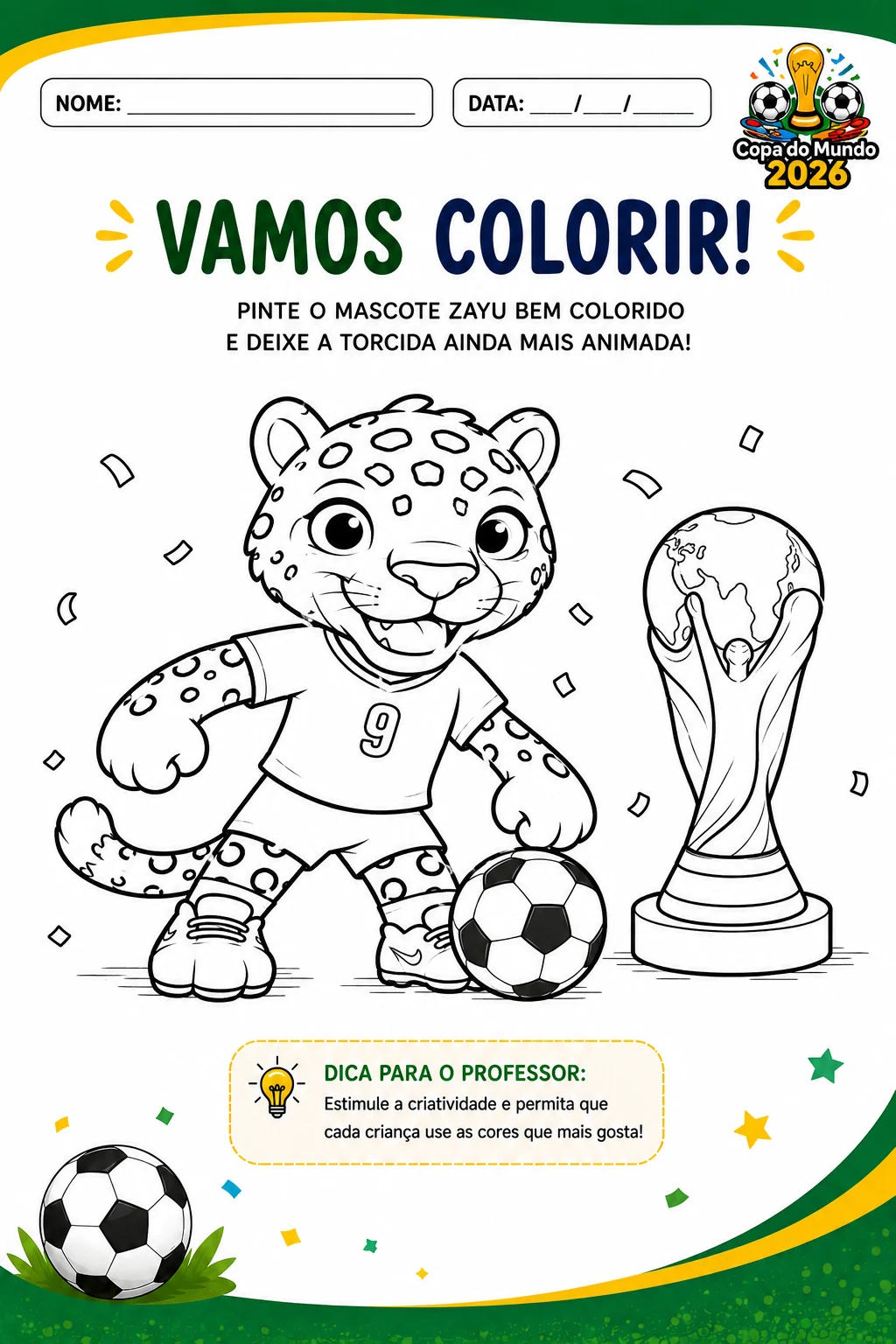 Atividade Vamos Colorir