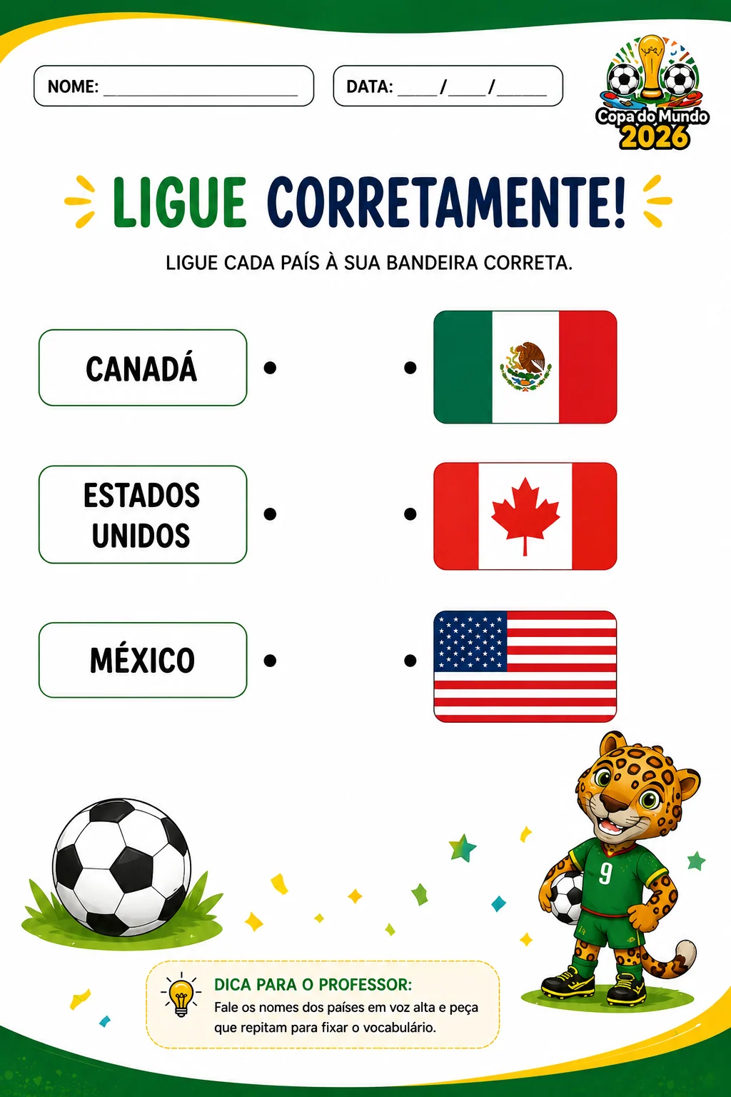 Atividade Ligue Corretamente