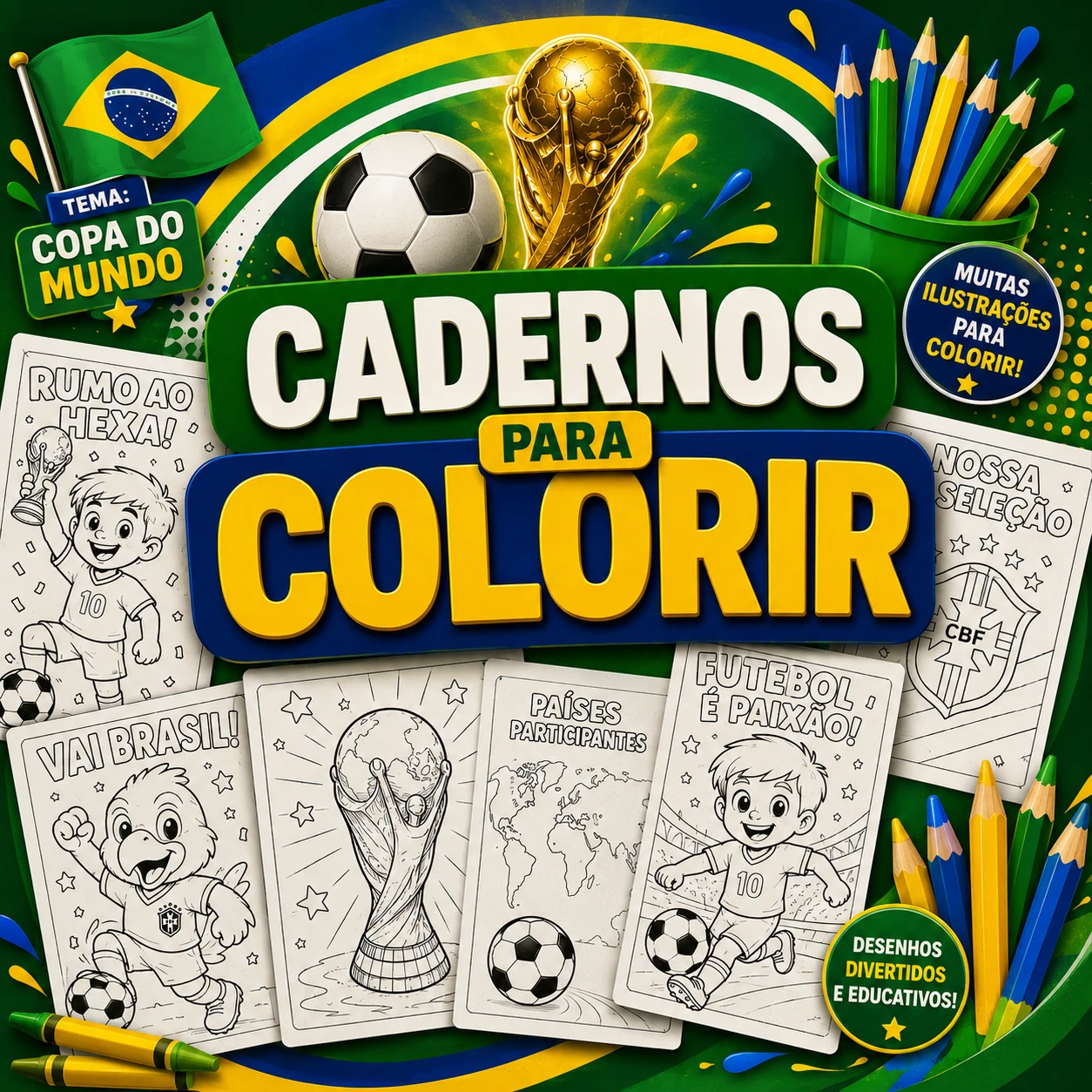 Caderno de Colorir